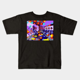 abstract space Kids T-Shirt